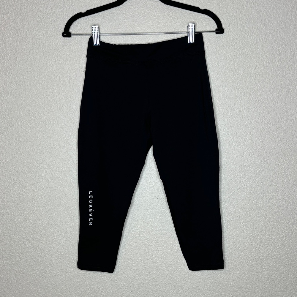 Leorever Women's Black Leggings athletic
